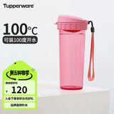 特百惠（Tupperware）茶韵500ML塑料杯男女士学生夏季运动水杯子户外便携大容量 柔蜜粉
