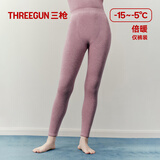 三枪【羊毛加绒加厚】保暖裤女羊毛裤秋冬棉毛裤裸感高弹秋裤打底裤
