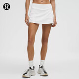 lululemon丨Pace Rival 女士运动中腰短裙 白色(LW8A78R) XS /4