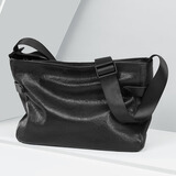 宝加西（BJIAX）头层牛皮高端斜挎包男士软皮潮流真皮挎包跨包男单肩包休闲包包