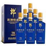 郎酒 郎牌特曲T6 浓香型白酒 42度 500ml*6瓶 整箱装（非原箱）