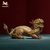 铜师傅 《鸿运当头》客厅 桌面 铜貔貅摆件 家居装饰工艺品