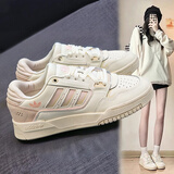 阿迪达斯 （adidas）三叶草女鞋 2025新款运动鞋轻便透气休闲鞋潮流小白鞋子女 少女粉/清新/时尚/主推 37
