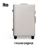 ITO行李箱PISTACHIO拉杆箱男女旅行箱大容量托运箱烟白28英寸