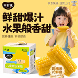 率鲜达 东北水果玉米段开袋即食儿童甜嫩玉米真空包装新鲜低脂早餐2.4斤