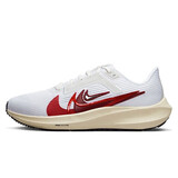 耐克NIKE女跑步鞋飞马40PEGASUS 40红运动鞋FB7703-100白红35.5