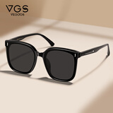 威古氏（VEGOOS）墨镜男女太阳镜防紫外线UV400大框开车专用眼镜 6211
