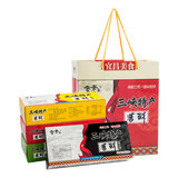 鲁老记湖北特产苕酥 三峡传统糕点 休闲零食 红薯粗粮饼干多种口味 混合口味208g*4盒(送礼袋)832g