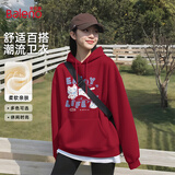 班尼路（Baleno）潮牌卡通连帽卫衣女2025新款秋冬季休闲百搭学生时尚长袖上衣帽衫