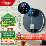 复旦申花管线机家用净水器伴侣全水路杀菌壁挂式即热直饮机智能触控定量出水自吸桶装水 GM3太空灰 UV抑菌管线机【自吸桶装水】