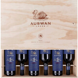 天鹅庄【前澳驻华大使推荐】澳洲原瓶进口红酒干红葡萄酒一号系列圣诞礼 1号珍藏赤霞珠木盒 750ML6支