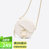 viney牛皮包包女包小众斜挎手机包单肩小圆包生日礼物高级感送女友老婆