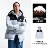 骆驼女装羽绒服秋冬新款男女同款加厚保暖连帽羽绒面包服L