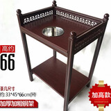斯派森 成都茶楼棋牌钢木茶几麻将机麻将桌茶几一体边几加厚款 加高花边大缸1个（2个发货）