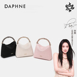达芙妮欧若风包包女式2026新款小众设计轻奢女士百搭气质手提斜挎包 黑色 无规格