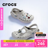 卡骆驰crocs洞洞鞋贝雅男鞋女鞋轻便耐磨一脚蹬拖鞋休闲鞋|10126 卵石色-2V3 40 (250mm)