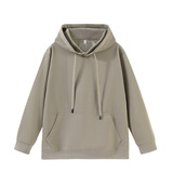 凡客诚品（VANCL）官方店连帽卫衣男秋季休闲运动长袖上衣外套 浅卡其 M