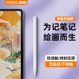益博思 ipad电容笔适用于apple苹果磁吸压感触控手写笔air/pro平板pencil二代平替 青春升级款【压感/防误触/磁力吸附】