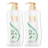 舒蕾控油蓬松去屑洗发露油腻扁塌头发适用洗发水清洁洗头膏有效去屑 600g×2瓶