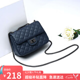 viney牛皮包包女包品牌链条包轻奢单肩斜挎包生日七夕情人节礼物送女友