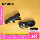 卡骆驰crocs洞洞鞋贝雅男鞋女鞋轻便耐磨一脚蹬拖鞋休闲鞋|10126 黑色-001 41 /42(260mm)