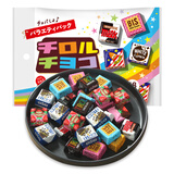 TIROL松尾什锦夹心巧克力 日本进口零食 送女生节日伴手礼生日礼物 什锦味袋装108g（18枚）