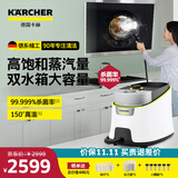 KARCHER德国卡赫 家用高温高压蒸汽清洁机厨房油烟机卫生间清洗机洗地机杀菌除螨一机多用SC4D