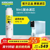 KARCHER净水器WPD70家用台上纯净水直饮水净饮机一体机净水机RO反渗透膜卡赫台式饮水机滤芯即热饮水机 WPD70系列9合1滤芯