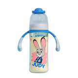 贝亲（Pigeon）迪士尼疯狂动物城PPSU双把手彩绘奶瓶330mL L号 6月+ 探案朱迪