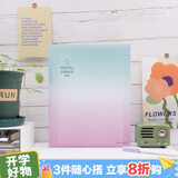 国誉(KOKUYO)淡彩曲奇·晴空·B5活页本笔记本记事本 40张横线内页 星海绿粉 WSG-RUVP11GP