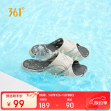 361°运动拖鞋男AG夏季篮球厚底沙滩休闲外穿凉拖鞋子男672426728-3