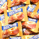 阿尔卑斯焦香原味硬糖500g约130颗 独立包装 袋装 散糖结婚 节日糖果礼物