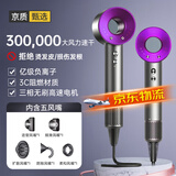 syouran无叶高速吹风机家用静音负离子大功率不伤发护发吹风筒理发店华强北电吹风机吹头发家用男女士专用 梦幻紫【2025全新升级顶配】五风嘴礼盒装