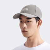 北面（The North Face）鸭舌帽情侣Classic 66棒球帽运动帽户外舒适遮阳25新品|4VSV A91/灰色 OS/均码/57.8cm