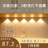 心有所属（Heart LocK）人体感应灯带磁吸充电橱柜灯入户玄关氛围小夜灯厨房鞋衣酒柜灯条