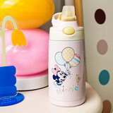 contigo康迪克儿童不锈钢吸管杯迪士尼海边的米妮HBC-GIZ276VP+