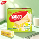 丽芝士（Richeese）纳宝帝印尼进口 儿童出游送礼早餐点心柠檬味威化饼干290g