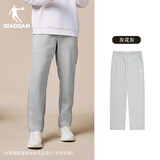 乔丹运动裤男士春季卫裤直筒宽松裤子跑步针织长裤休闲裤子男
