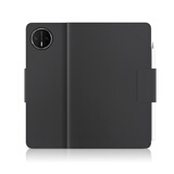 西蒙迪奥适用华为matepadmini保护套8.8英寸matepadmini平板保护壳mate pad mini保护套新款轻奢素皮搭扣款 【智能搭扣皮套-曜石黑】+钢化膜 华为MatePad mini