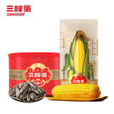 三胖蛋原味瓜子218g+黄甜糯玉米228g休闲零食坚果 杂粮粗粮早餐速食