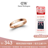 丹尼尔惠灵顿（DanielWellington）dw戒指男饰品玫瑰金情侣戒指生日礼物送女友DW00400022