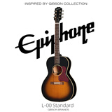 epiphone全单38英寸旅行/儿童 L-00 Standard 日落色民谣电箱木吉他易普锋