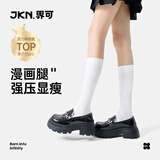 JKN压力小腿袜子女夏【强压显瘦】飞机袜jk袜过膝中筒韩版百搭长筒袜
