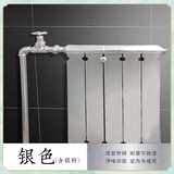 三青 水性金属漆防锈漆铁栏杆防腐蚀涂料油漆室内铁门漆防盗门改色漆 银色（防锈丨配工具） 1KG【可刷5㎡/2遍】