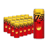可口可乐（Coca-Cola）零度无糖柠檬汽水碳酸饮料0糖0脂330ml*24摩登罐京东专供