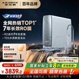史密斯（A.O.SMITH）佳尼特蓝鲸净水机家用净水器厨房专用台下用直饮机一体机厨下7年RO膜 1200GProCR3200AB1国家补贴