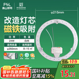 FSL佛山照明led灯盘灯具吸顶灯灯芯灯条替换灯盘白光24W 芯意