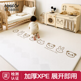 RESFOR婴儿爬爬垫子加厚宝宝爬行垫家用婴儿地垫儿童XPE垫整张防摔垫 【卷筒】卡通动物+卡通小镇【安全无味+送货上门】 120*160CM*厚2CM【双面图案】