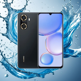 华为畅享60 6000mAh大电池6.75英寸4800万超清影像指纹解锁鸿蒙  8GB+ 幻夜黑 9（新）套餐一