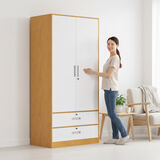 金经金属钢制衣柜主卧室家用出租房铁艺落地柜环保铁皮儿童衣橱长0.9米